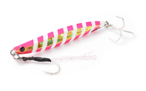 JACKSON Metal Effect Stay Fall Metal Jig 20g -Gold Pink
