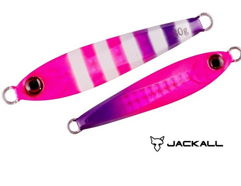 JACKALL Big Backer Micro Jig 30g - Glow Pink Purple - Tackle Online Australia
