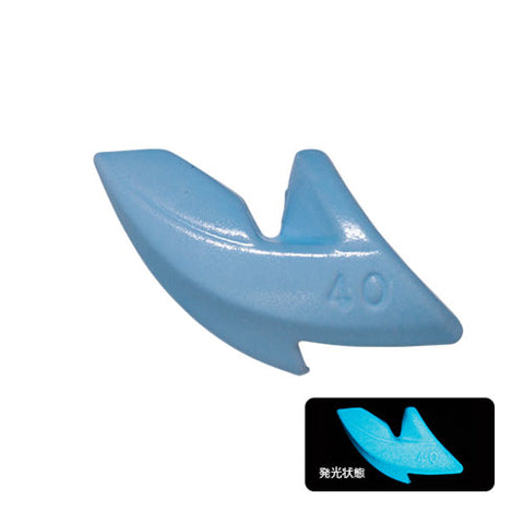 Duel EZ -Q Squid Jig Sinker 40gm Glow - Tackle Online Australia