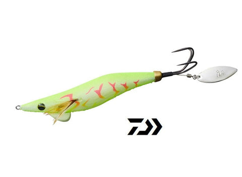 DAIWA SS Comfortable Ship Octopus / Squid Jig - GLOW GREEN SHRIMP #3.0 - 3 - Tackle Online Australia