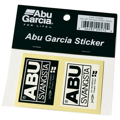 ABU GARCIA Water Proof Stickers, [fishing tackle], [fishing lures] - Tackle Online Australia 