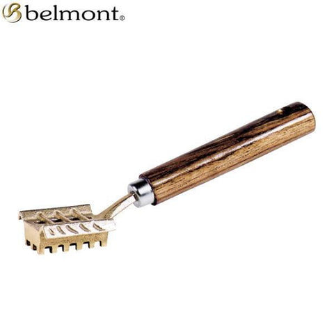 BELMONT Brass Fish Scaler Remover, [fishing tackle], [fishing lures] - Tackle Online Australia 
