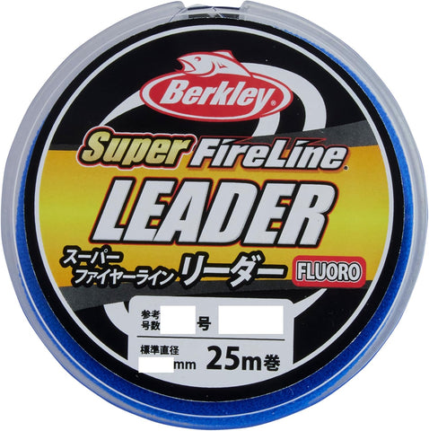 BERKLEY Super Fire Line Leader [Clear] 25m #0.8 (3lb) Tackle Online Australia