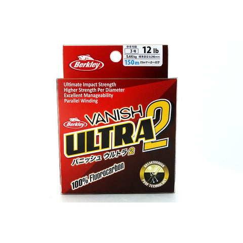 Tackle Online Australia BERKLEY Vanish Ultra2 Fluorocarbon Fishing Line - 20lb