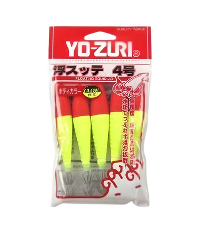 DUEL Floating Suttekan Nunomaki Squid Jigs 5 Pieces 4.0 No. LRY Tackle Online Australia