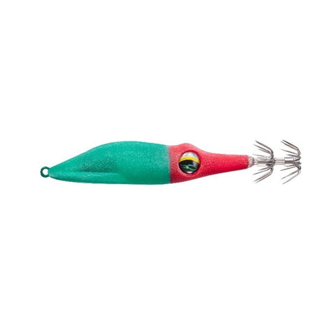 DAIWA Emeraldas Squid Jig Type SQ F RV - 1.8  Luminous Red/Green  Tackle Online Australia