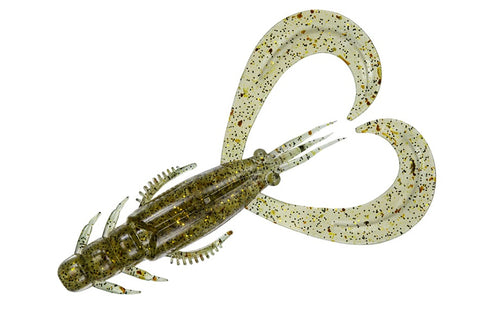 DAIWA Silver Wolf Urban Crawler Soft Plastics - 2.5" light olive tackle online australia