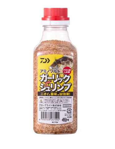 Daiwa Amino Salt Garlic Shrimp bait salt scent
