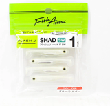 FISH ARROW Flash J 1" Aji Soft Plastic - Glow Silver flash Tackle Online Australia