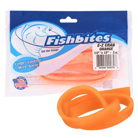 Fishing tackle online australia FISHBITES Longer Lasting E-Z Crab -Orange