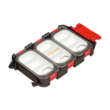 GAMAKATSU Quick Case 3 Compartments Fishing Tackle Box Black