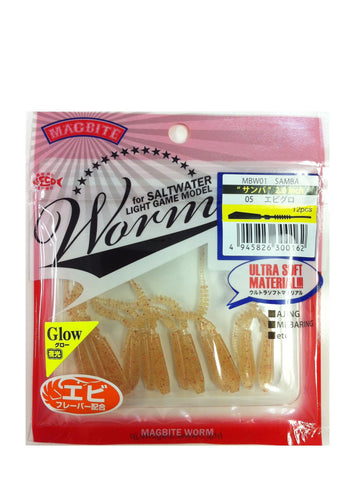 HARIMITSU MAGBITE Samba 2" soft plastic Aji lure - Ebi Shrimp Craw Tackle Online Australia