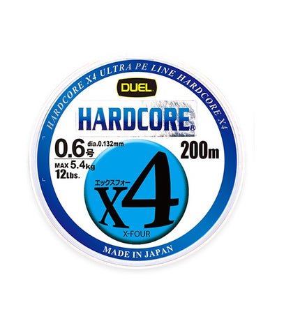 DUEL Hardcore x4 Braid Fishing Line
