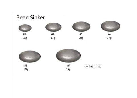 ICATCH Fishing Bean Sinkers Tackle Online Australia