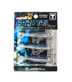 JACKALL Jelly Sardine 55 Shad Tail Soft Plastic Lures Silver Jelly