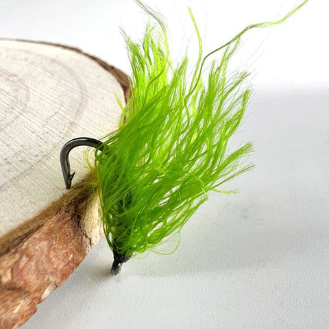 TOA Weed Luderick Luds Fishing Green Weed Fly x 5
