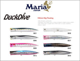 Tackle Online Australia Poppers MARIA Duck Dive F190 Floating Popper - 230mm