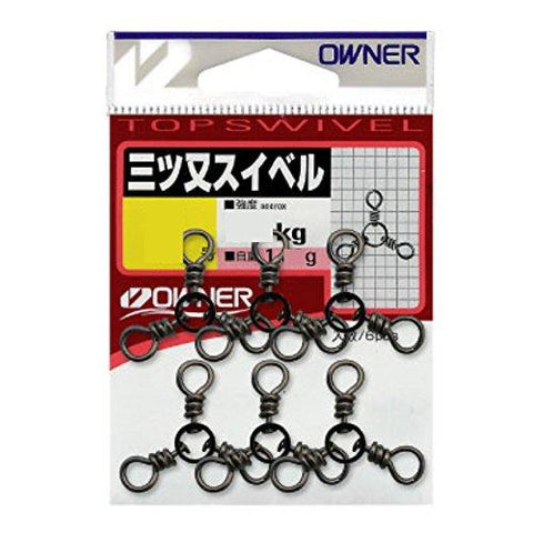 OWNER 3-Way Swivel Size 9, [fishing tackle], [fishing lures] - Tackle Online Australia 