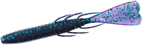 Daiwa SLIM FIN’S BUG Soft Plastic Lures 4.9inch -  Black Blue Flake, [fishing tackle], [fishing lures] - Tackle Online Australia 