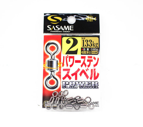 SASAME Power Stain Rolling Swivel - 2, [fishing tackle], [fishing lures] - Tackle Online Australia 