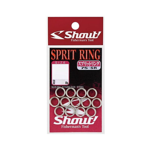 SHOUT! 304 Stainless Steel Split Rings, [fishing tackle], [fishing lures] - Tackle Online Australia 