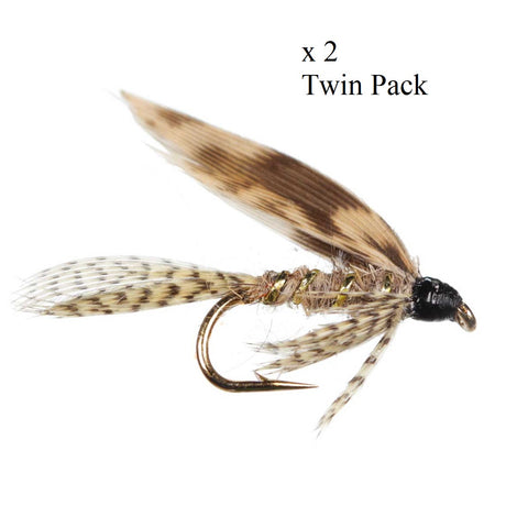 VALLEYHILL Complete Wet Fly Lure W1 Silver March Brown Tackle Online Australia