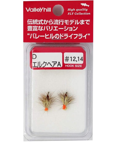 VALLEYHILL Complete Dry Fly Lure D6 Elk Hair Cadis GR Tackle Online Australia