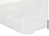 MEIHO Versus Compartment Fishing Tackle Box Case Versus VS-3020NS #Clear Tackle Online Australia top view inside