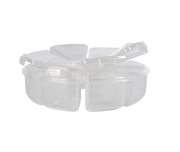 Versus Meiho Mini Round Fishing Tackle Box - Clear - Fishing Tackle ...