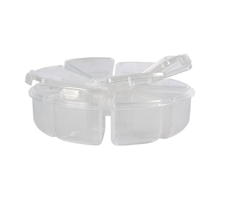 Versus Meiho Mini Round Fishing Tackle Box - Clear