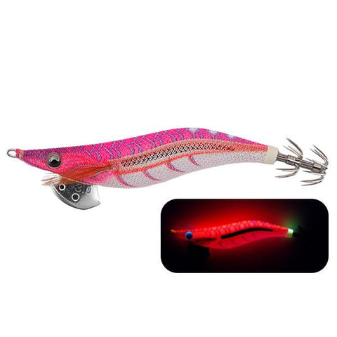 Yamashita Egi oh LIVE Neon Bright 2.5 Squid Jig - Monster Red Tackle online Australia