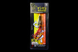 JACKALL BinBin Rocket T Rubber Inchiku Jig 45g -  Mekki Silver / Shirasu Clear T