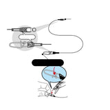GAMAKATSU Wire Trace KG-II 15cm - 0.35mm, [fishing tackle], [fishing lures] - Tackle Online Australia 