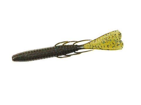Daiwa SLIM FIN’S BUG Soft Plastic Lures 4.9inch -  Green Black Flake, [fishing tackle], [fishing lures] - Tackle Online Australia 
