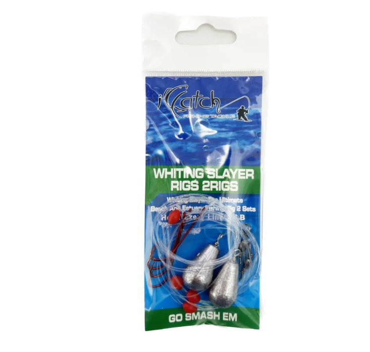 ICATCH Whiting Slayer Peternoster Fishing Rigs - 2 Rigs | Tackle Online ...