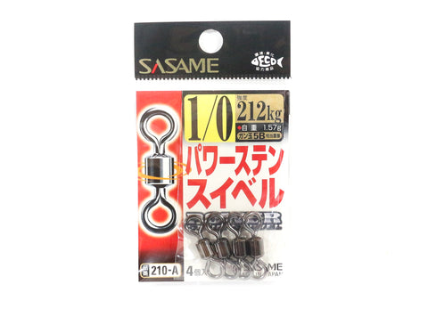 SASAME Power Stain Rolling Swivel - 1/0, [fishing tackle], [fishing lures] - Tackle Online Australia 