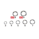 SHOUT! 304 Stainless Steel Split Rings size range
