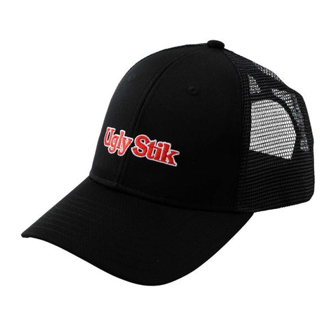UGLY STICK Black Trucker Hat - Tackle Online Australia