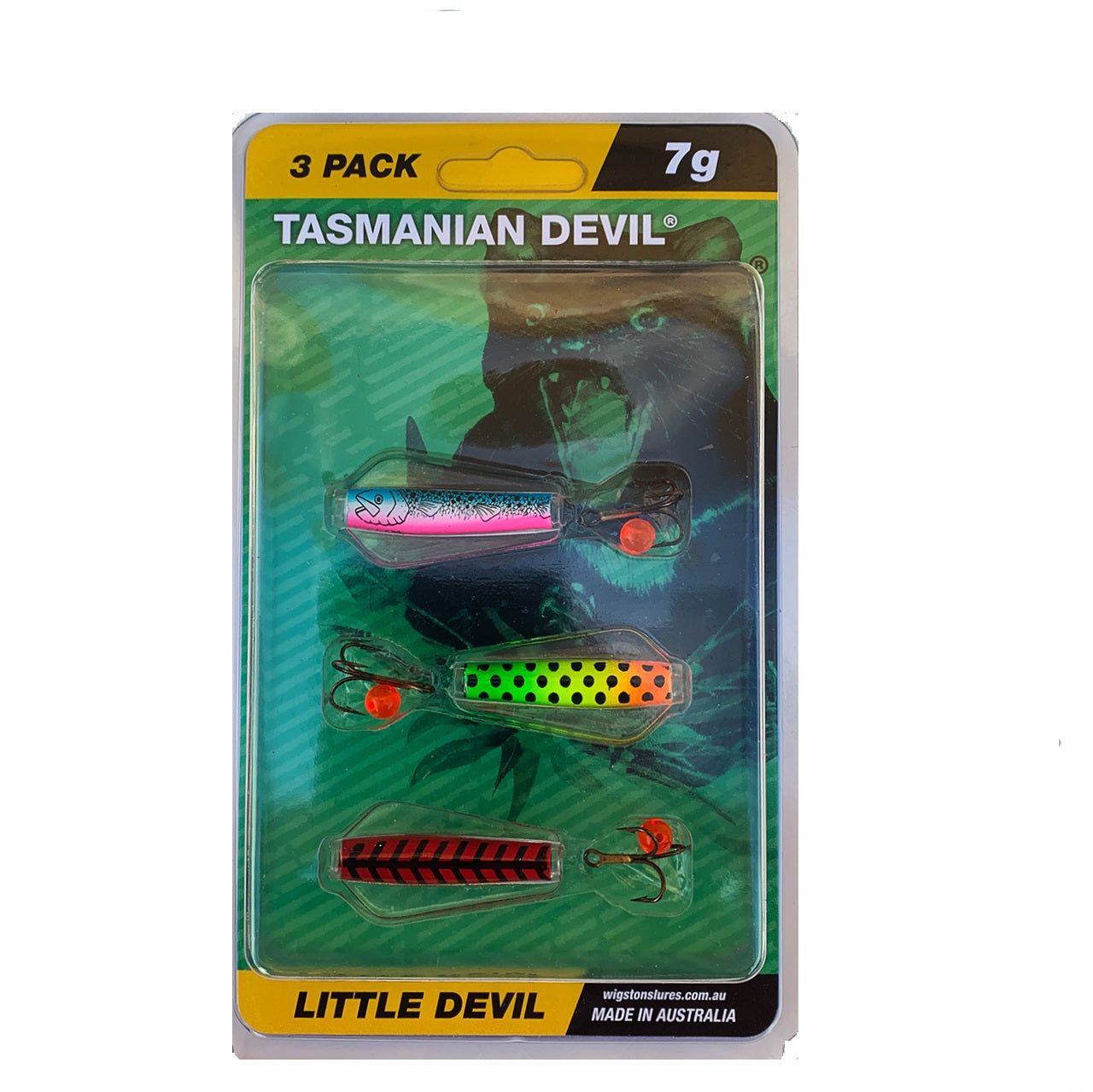 Tasmanian Devil 7gm 3 Pack ( Tassie Devil )