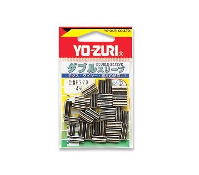 YO-ZURI Double Alloy Crimps - SS, [fishing tackle], [fishing lures] - Tackle Online Australia 