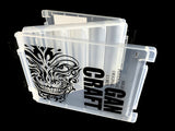 GAN CRAFT Face Logo Reversible Tackle Box-  M, [fishing tackle], [fishing lures] - Tackle Online Australia 