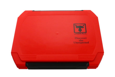 JACKALL 1500D Tackle Box - RED - Tackle Online Australia