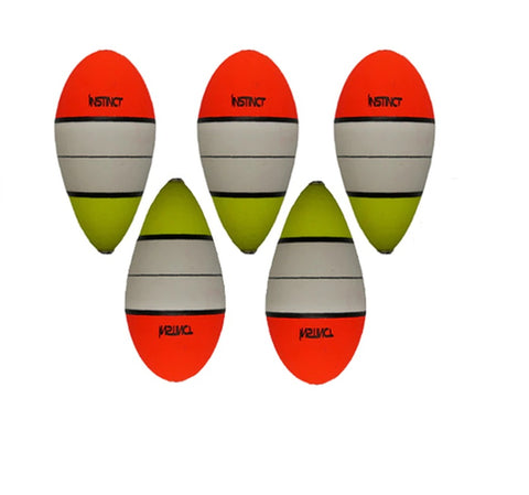 5 x INSTINCT turnip foam float - Tackle Online Australia