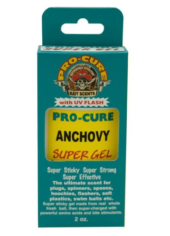 Pro-Cure Bait Super Gels Scent 2oz - Anchovy, [fishing tackle], [fishing lures] - Tackle Online Australia 