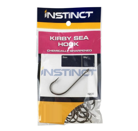 INSTINCT Kirby Fishing Hooks - Size 6 ( $1 CLEARANCE SALE ) - Tackle Online Australia