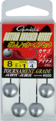 Gamakatsu Bottom Knocker Offst Jig Heads 21g - Tackle Online Australia