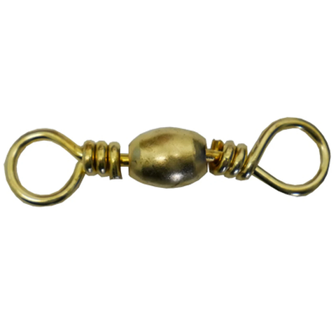 INSTINCT Brass Barrel Swivels Size - 2/0 ($1 CLEARANCE SALE) *BULK 50 PACK* - Tackle Online Australia