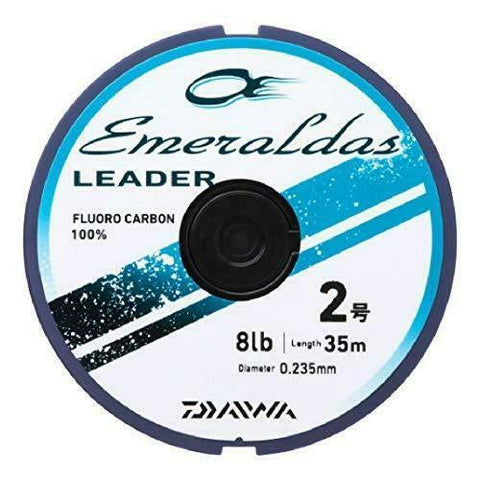 DAIWA Emeraldas fishing line Leader [Natural Green] 35m Flurocarbon - Tackle Online Australia 