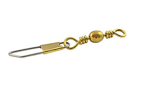 FORCE TEN Brass Snap Swivels - Size 14 ($1 CLEARANCE SALE) - Tackle Online Australia